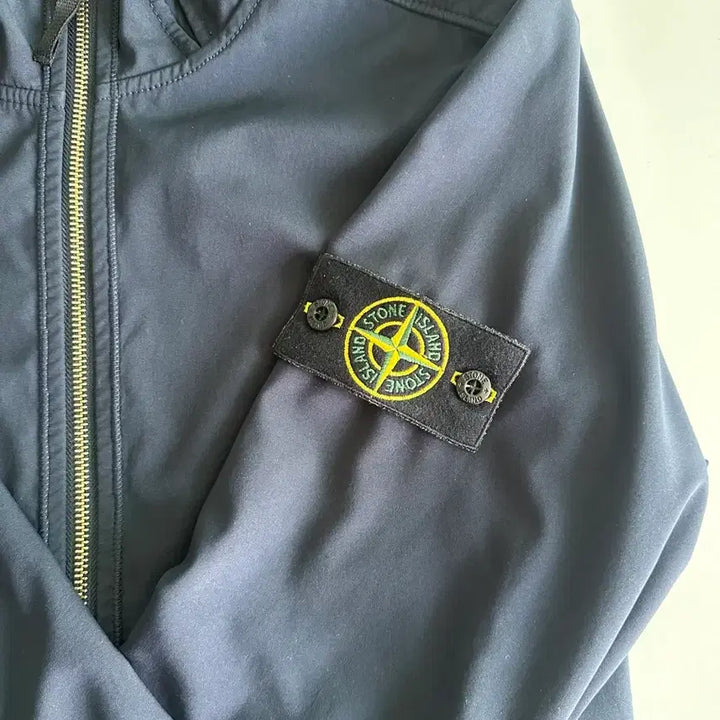 [BUNJANG] Stone Island Soft Shell Dark Navy Jacket / [정품/급처]스톤아일랜드 소프트쉘 다크네이비