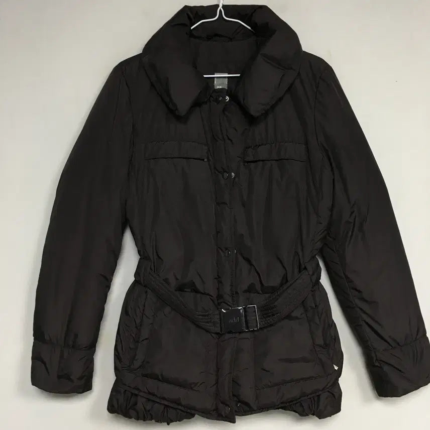 [BUNJANG] ADD Brown Goose Belt Padded Coat / ADD 에드 브라운 구스 벨트 패딩 55