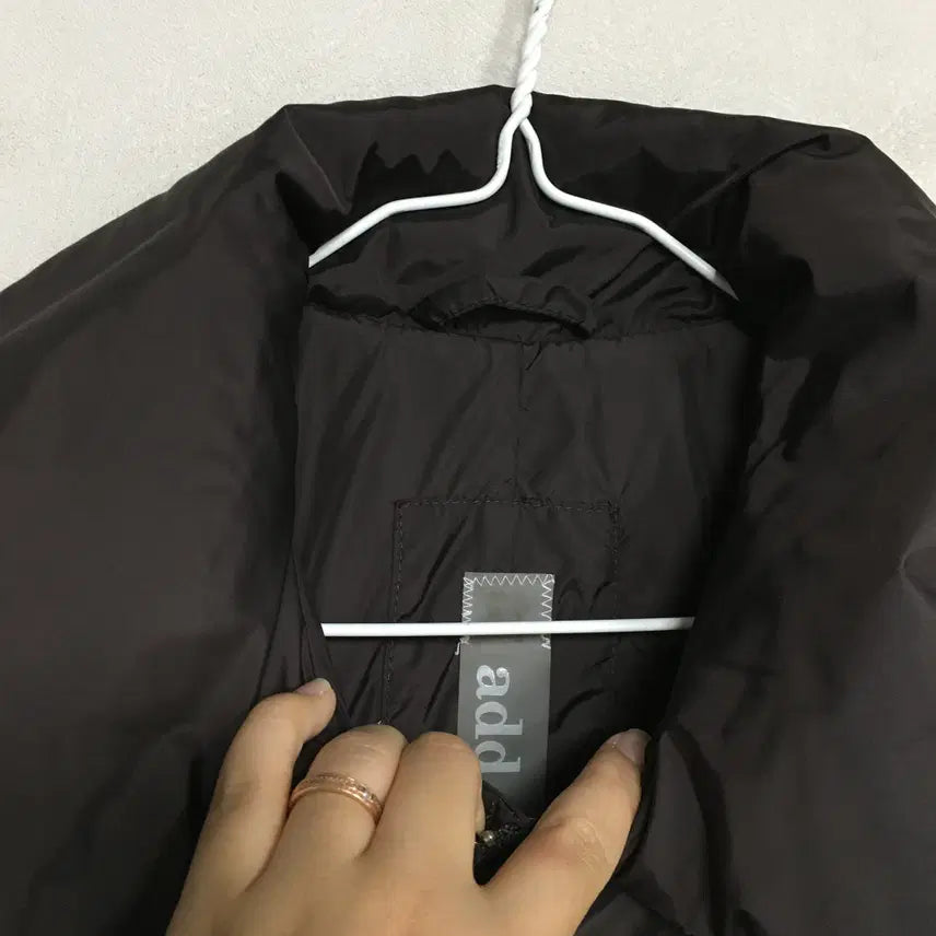 [BUNJANG] ADD Brown Goose Belt Padded Coat / ADD 에드 브라운 구스 벨트 패딩 55