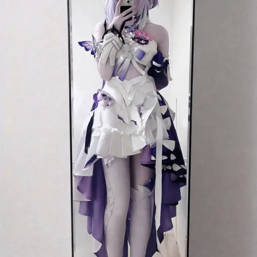 [BUNJANG] Honkai Star Rail Castoris Cosplay Full Set / 붕괴 스타레일 카스토리스 코스프레 야옹샵 풀셋