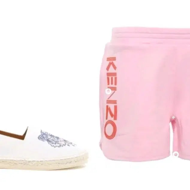 [BUNJANG] Kenzo Black Training Shorts with White Logo / 정품) 겐조 KENZO 트레이닝 반바지 블랙