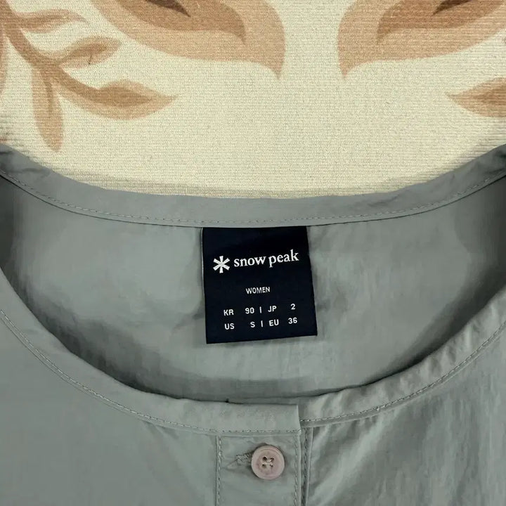 [BUNJANG] Snowpeak One-Pocket Woven T-Shirt (Size S) / (S)스노우피크 Snowpeak 원포켓 우븐 티셔츠