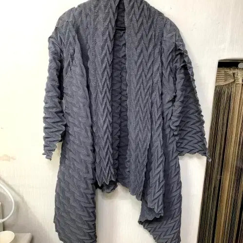 [BUNJANG] Textured Cardigan / 쭈글이 가디건