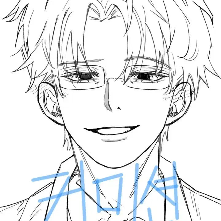 [BUNJANG] Monochrome Line Art Commission / 선화 커미션