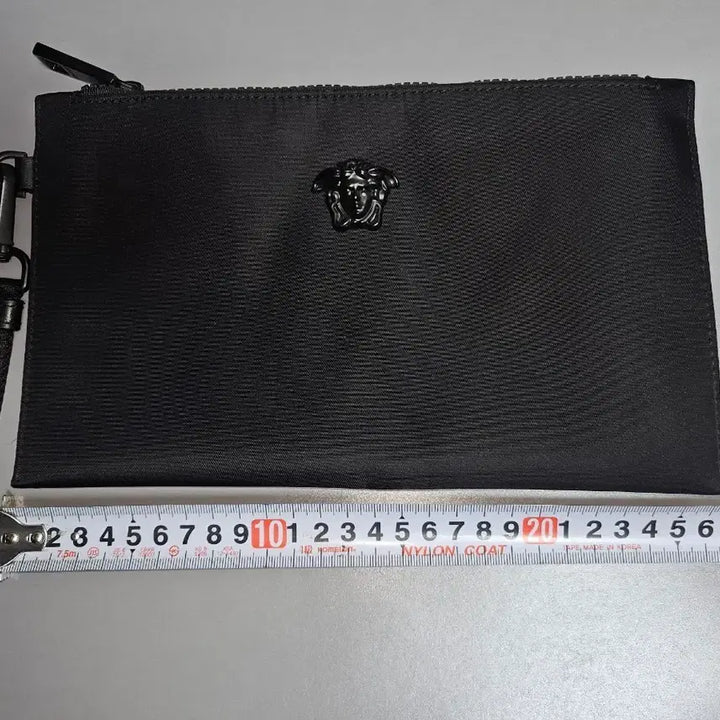 [BUNJANG] Versace Medusa Logo Black Clutch Bag / 베르사체 블랙 클러치 백
