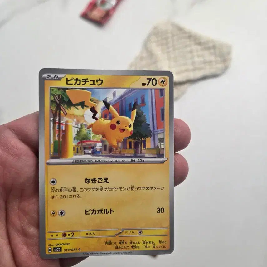 [SOLD OUT] (일본판) 포켓몬카드 피카츄 카드 2장 일괄 세트
