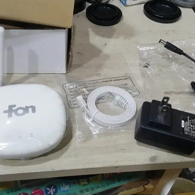 [BUNJANG] Fon Fon2405e Unused WiFi Router / 미사용 폰 (Fon) 와이파이 루터