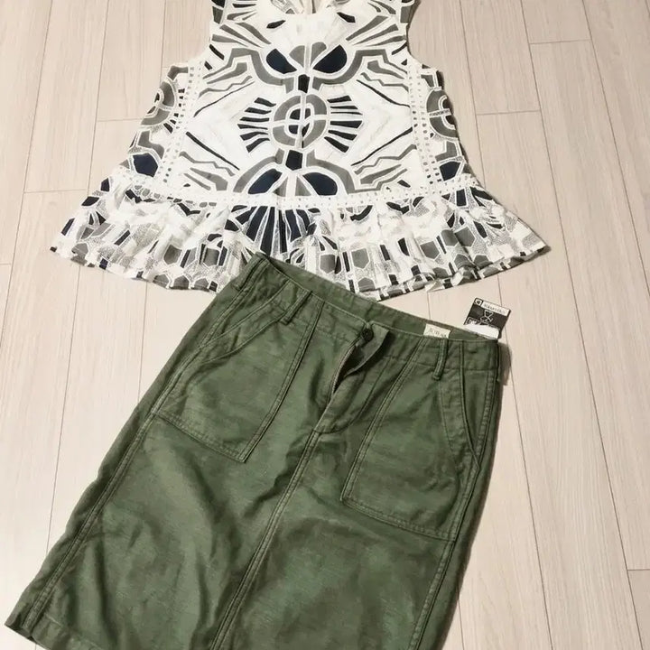 [BUNJANG] Ethnic Embroidered Punching Blouse - Resort Look / Daily Point / 에스닉 자수 펀칭 블라우스 - 휴양룩/데일리 포인트