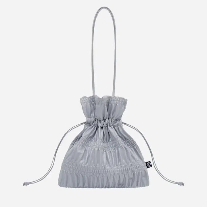 [BUNJANG] KWANI Crinkle Shoulder Bag Grey / @ KWANI / 콰니 / 숄더백 / 그레이