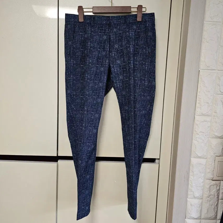 [BUNJANG] TAPP Navy Pattern Slacks Summer Pants / TAPP 네이비 패턴 슬랙스 여름바지 30