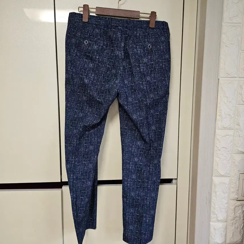 [BUNJANG] TAPP Navy Pattern Slacks Summer Pants / TAPP 네이비 패턴 슬랙스 여름바지 30