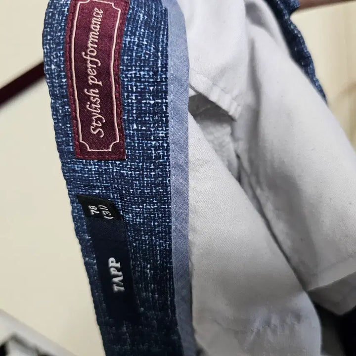 [BUNJANG] TAPP Navy Pattern Slacks Summer Pants / TAPP 네이비 패턴 슬랙스 여름바지 30