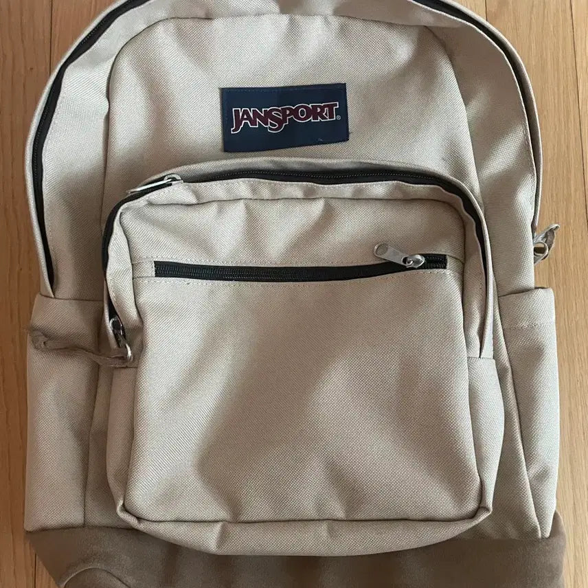 [BUNJANG] JanSport Light Backpack Traversing Beige Suede / 잔스포츠 라이트백팩 트래버틴 베이지 스웨이드