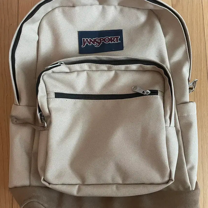 [BUNJANG] JanSport Light Backpack Traversing Beige Suede / 잔스포츠 라이트백팩 트래버틴 베이지 스웨이드