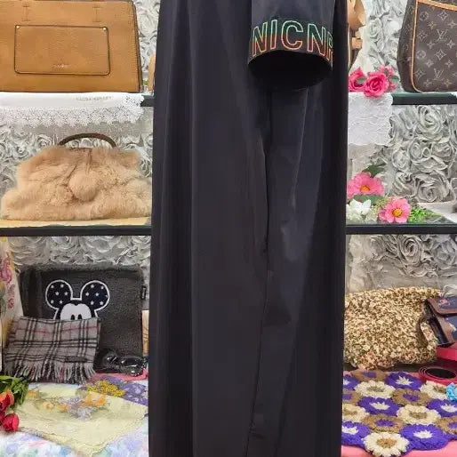 [BUNJANG] Crinkled Long Dress / 바스락 롱원피스 (55 66 77)