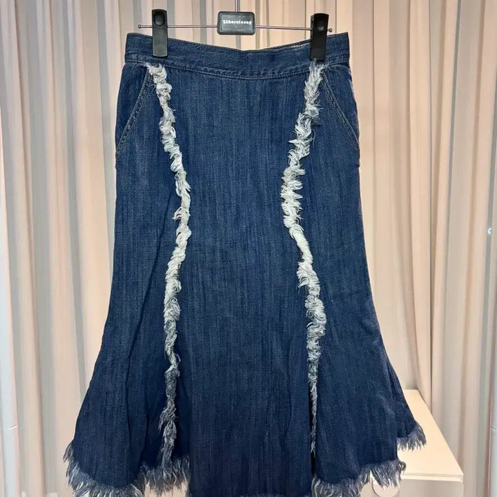 [BUNJANG] Vivienne Westwood Blue Denim Skirt / 비비안웨스트우드 청치마