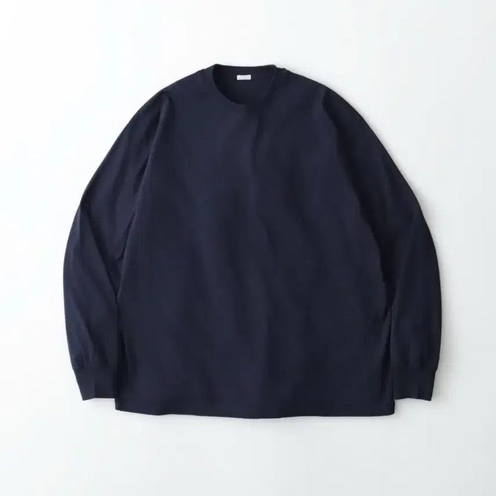 [SOLD OUT] [3/새상품] 아프레쎄 캐시미어 블렌드 코튼 LS 티셔츠 네이비