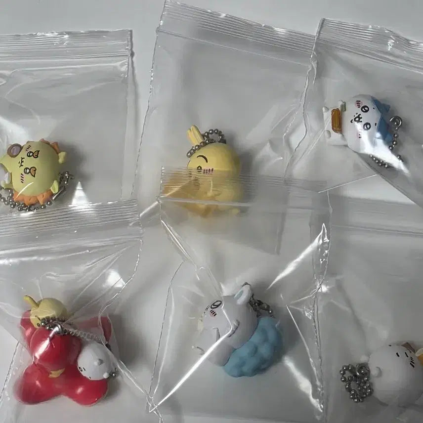 [BUNJANG] Chiikawa Food Mascot Keyring Gacha / 치이카와 음식마스코트 키링 가챠