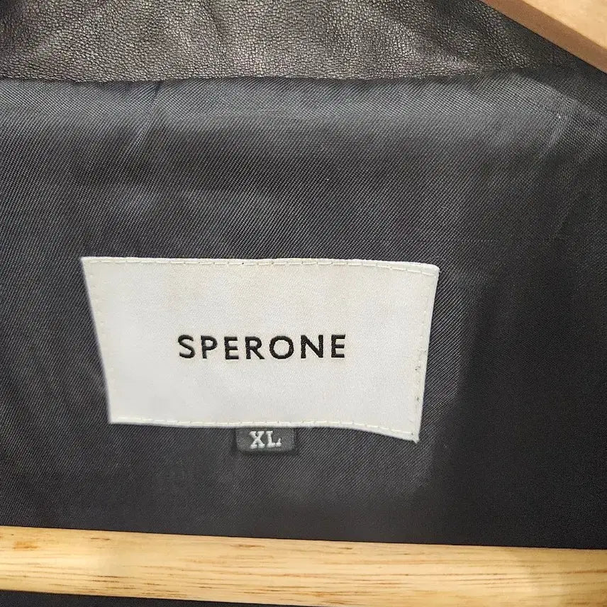 [BUNJANG] Sperone Lambskin Jacket XL / 스페로네 양가죽자켓 XL