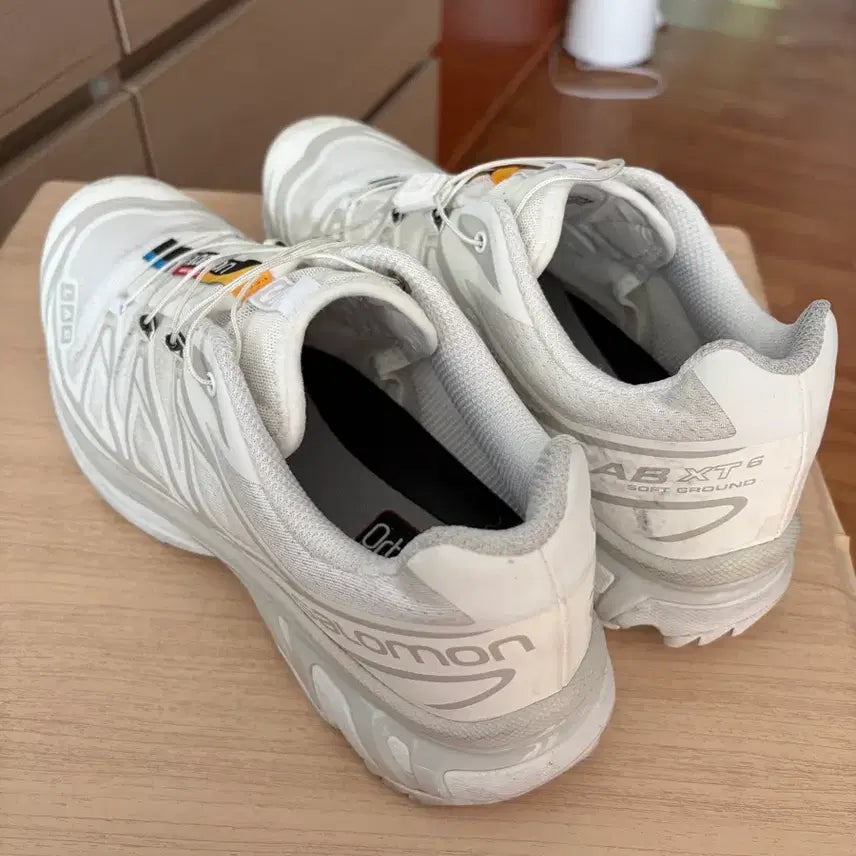 [BUNJANG] Salomon XL-6 White Trail Running Shoes 280 / 살로몬 XL-6 화이트 트레일 운동화 280
