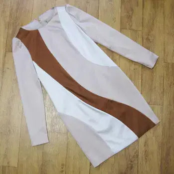 [BUNJANG] Minimum Color-Block Satin Dress / 미니멈(Minimum) 배색원피스 55