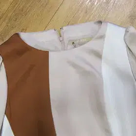 [BUNJANG] Minimum Color-Block Satin Dress / 미니멈(Minimum) 배색원피스 55