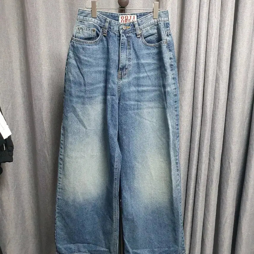 [BUNJANG] S.O.O.T.J. Wide Washing Denim Jeans / S OOTJ와이드 워싱 데님