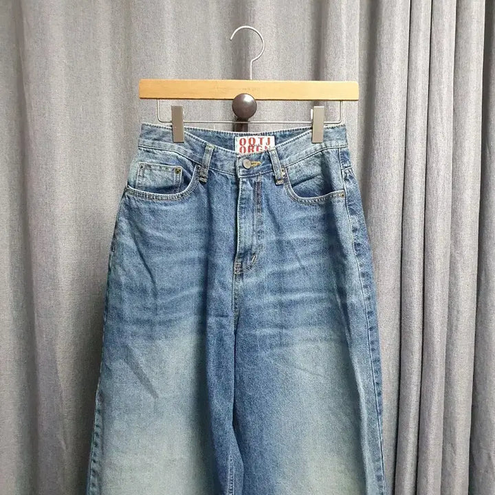 [BUNJANG] S.O.O.T.J. Wide Washing Denim Jeans / S OOTJ와이드 워싱 데님