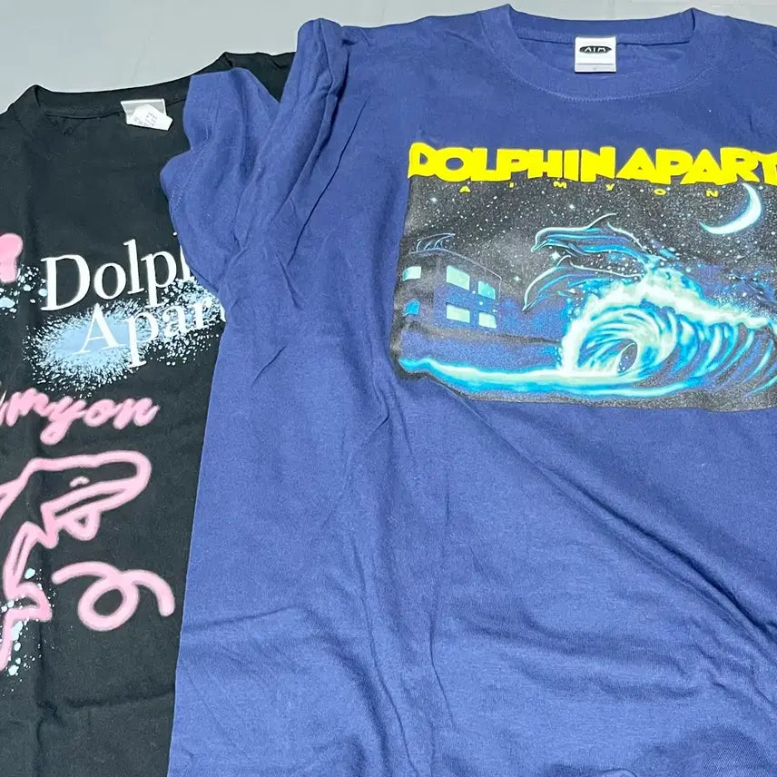 [BUNJANG] Aimyon Dolphin Apartment T-Shirt Bundle Set / 아이묭 돌고래아파트 티셔츠 일괄