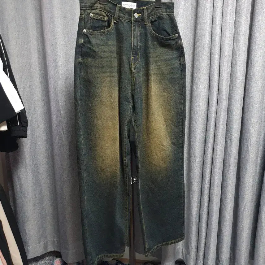 [BUNJANG] M Vincent Wide Washing Denim Jeans / M빈센트 와이드 워싱데님
