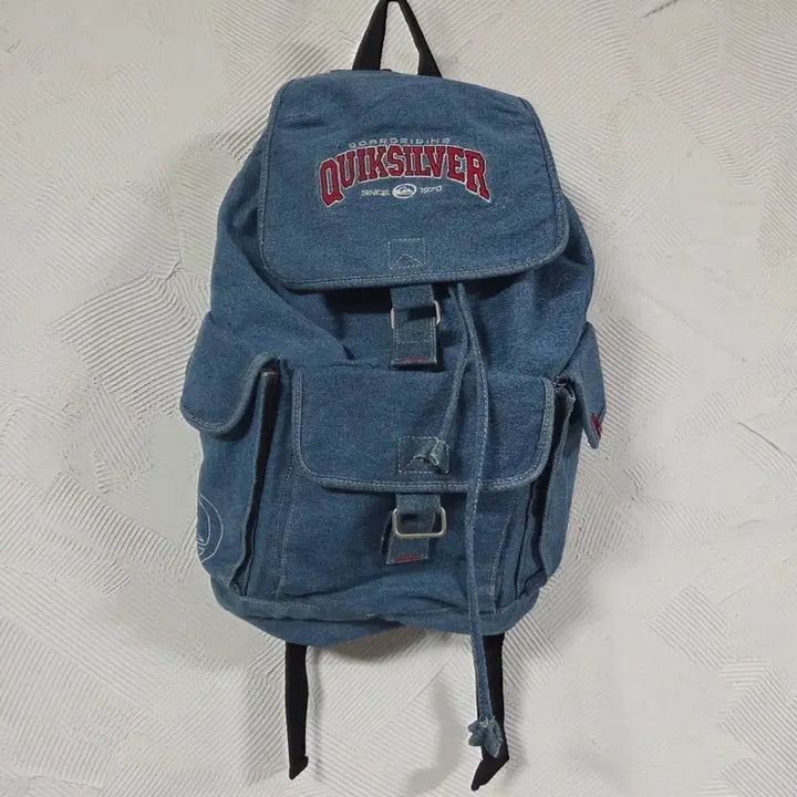 [BUNJANG] Quiksilver Denim Backpack / 퀵실버 데님 백팩