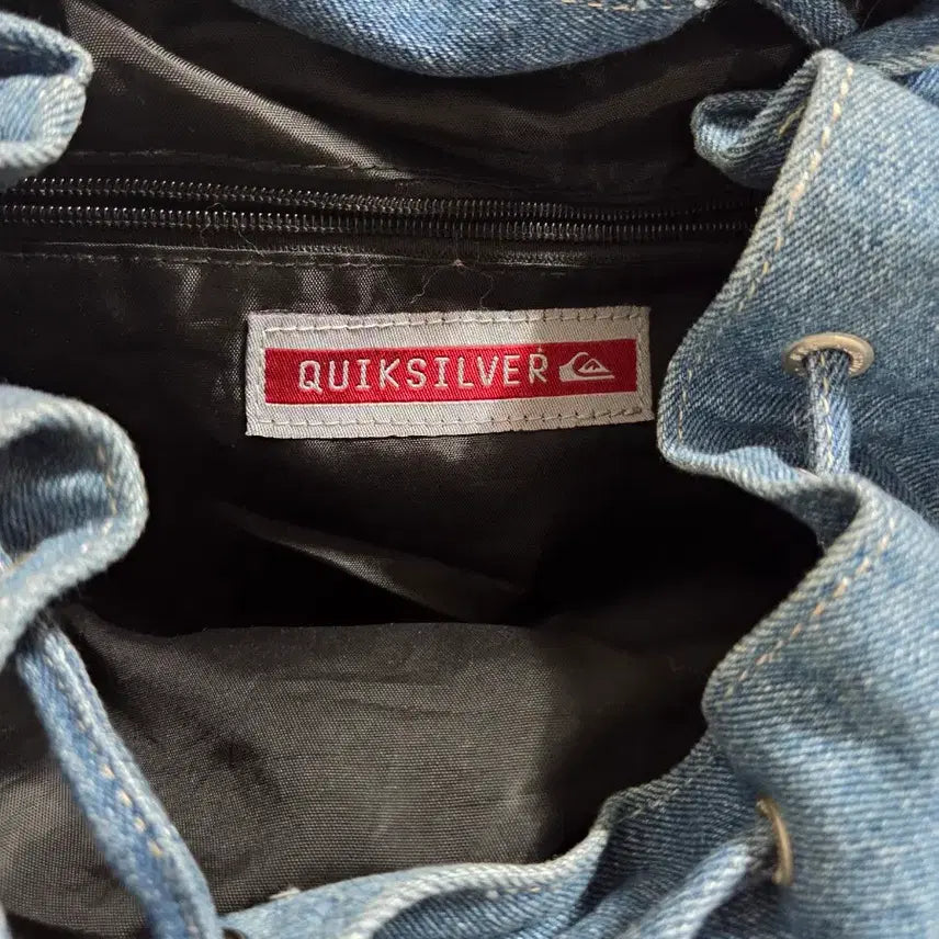 [BUNJANG] Quiksilver Denim Backpack / 퀵실버 데님 백팩