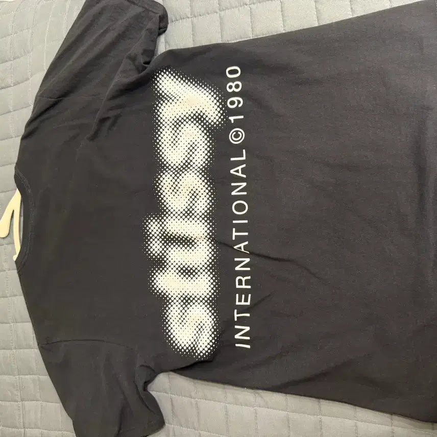 [BUNJANG] Stussy Short Sleeve T-Shirt Black (M) / 스투시 반팔 블랙