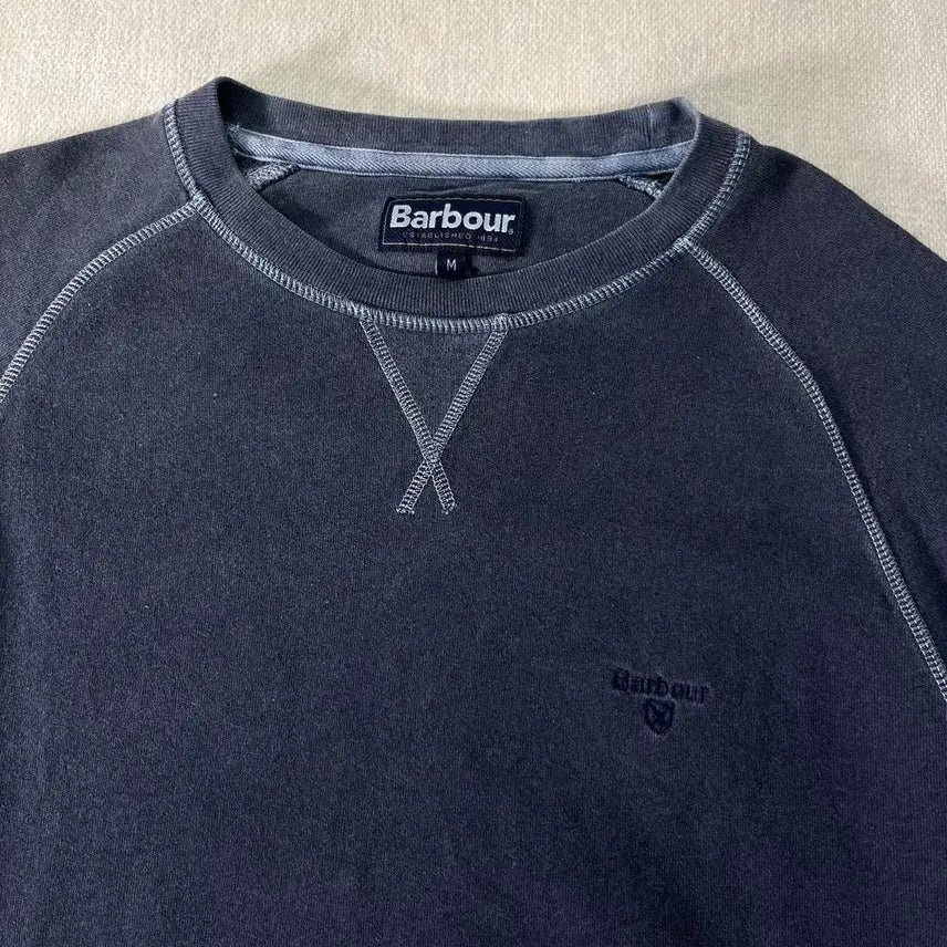 [BUNJANG] Barbour Stitch Long Sleeve T-shirt Size M / 100 바버 스티치 롱슬리브 티셔츠