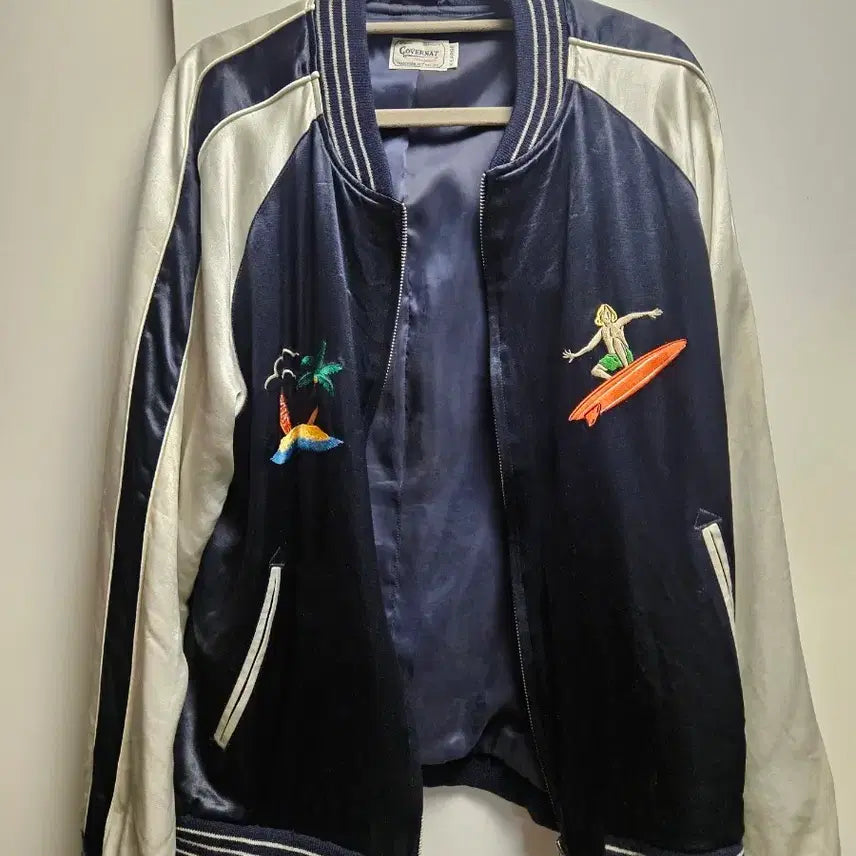[BUNJANG] Covernat Waikiki Limited Edition Souvenir Jacket / 커버낫 와이키키 스카잔(한정판)