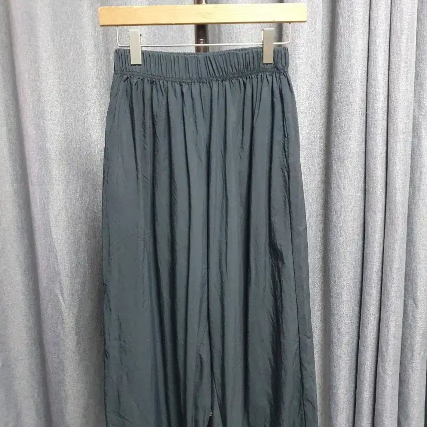 [BUNJANG] Vivaglam Charcoal Banding Pants / 비바글램 사각사각 밴딩 차콜팬츠