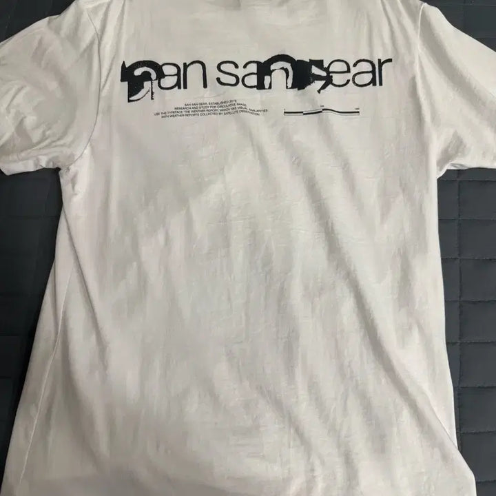 [SOLD OUT] 산산기어 25ss 반팔 화이트