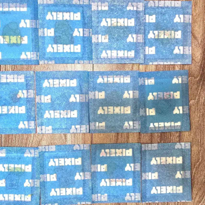 [BUNJANG] Pixelie Sticker Full Set (Sealed) / 픽셀리 띠부씰 미개봉 전종 일괄판매