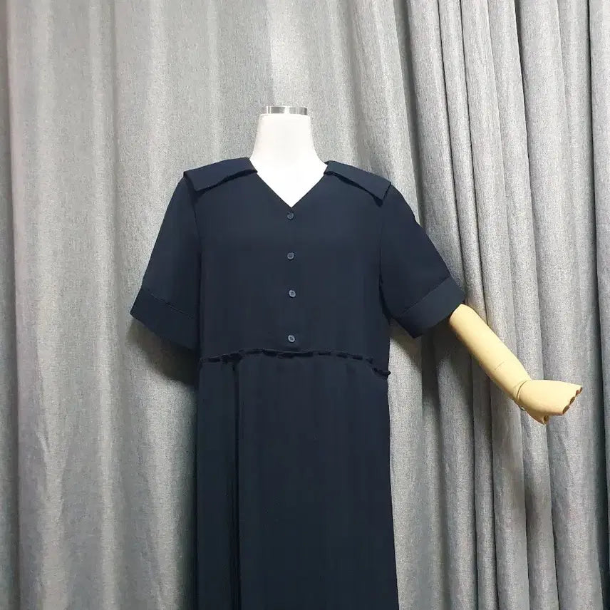 [BUNJANG] Seracala Pleated Maxi Dress / 세라카라 플리츠 맥시원피스