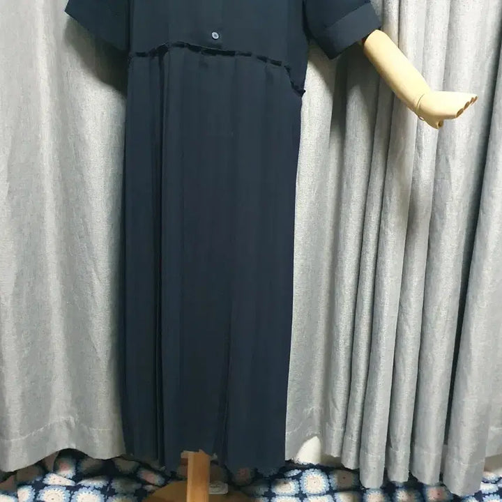 [BUNJANG] Seracala Pleated Maxi Dress / 세라카라 플리츠 맥시원피스