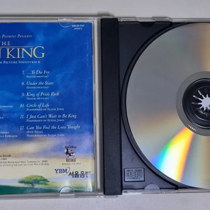 [BUNJANG] The Lion King OST Unsealed CD / 디즈니 라이온 킹 OST (개봉 CD)