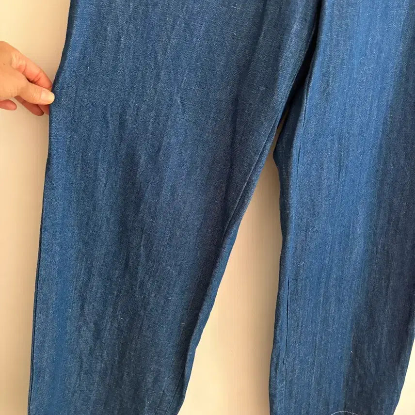 [BUNJANG] Pocket Denim Wide Pants / 포켓 데님 와이드 팬츠