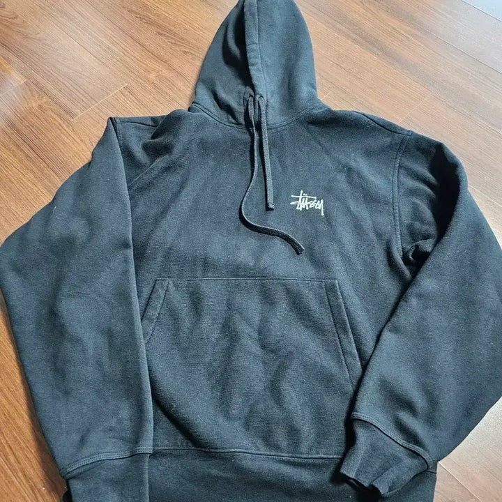 [BUNJANG] Stussy Hooded Sweatshirt Black / 스투시후드티