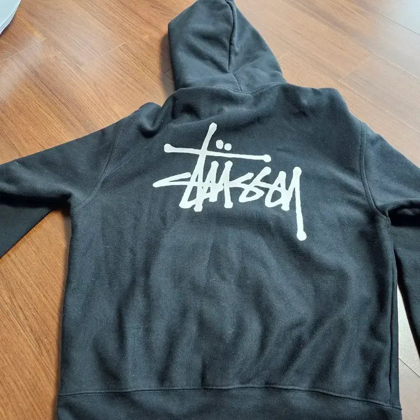 [BUNJANG] Stussy Hooded Sweatshirt Black / 스투시후드티
