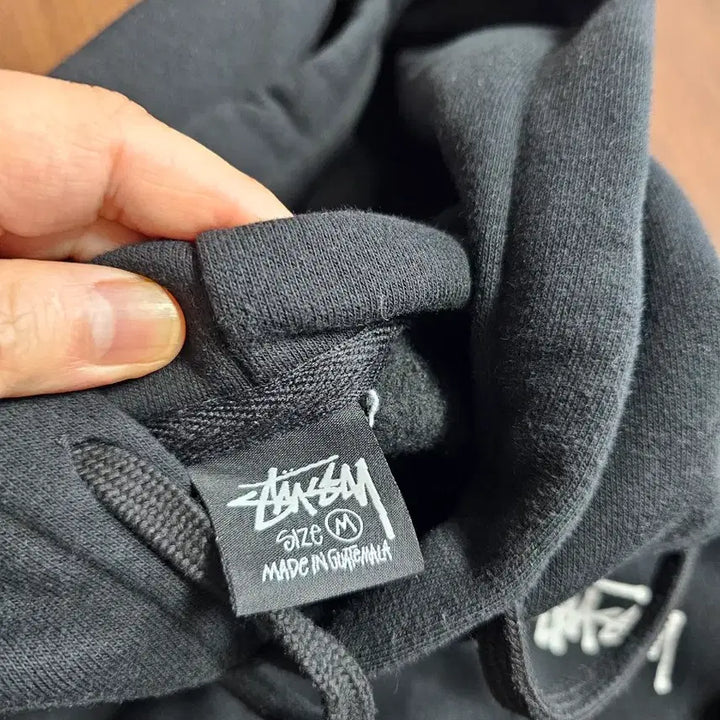 [BUNJANG] Stussy Hooded Sweatshirt Black / 스투시후드티