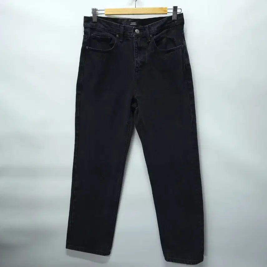 [BUNJANG] Musinsa Standard Semi Wide Black Jeans / 무신사 스탠다드 세미와이드 블랙진 (30~31)