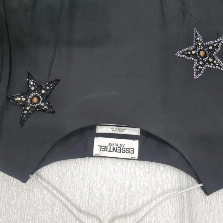 [BUNJANG] ESSENTIAL ANTWEAR Star Bead Mini Dress / 에션셀 엔트위프  별 비즈 원피스