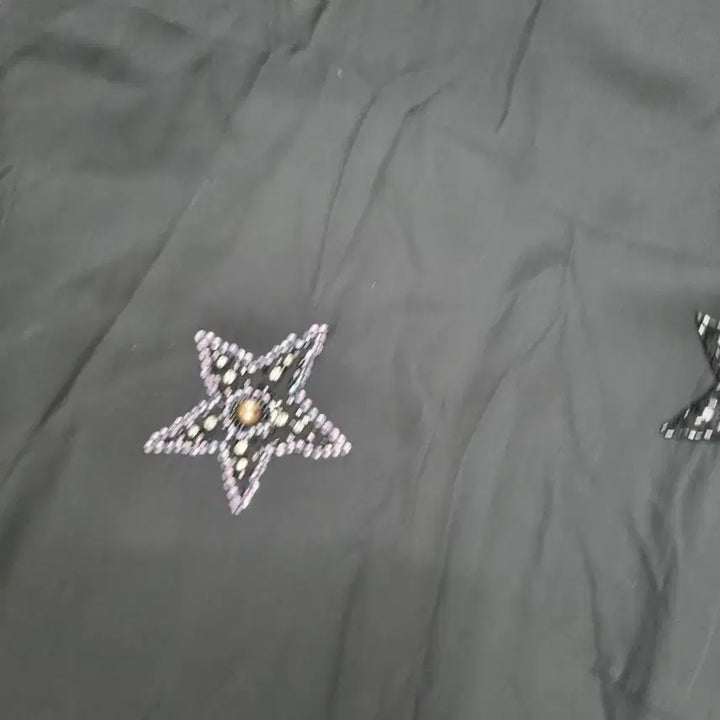 [BUNJANG] ESSENTIAL ANTWEAR Star Bead Mini Dress / 에션셀 엔트위프  별 비즈 원피스