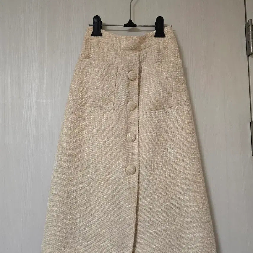 [BUNJANG] Studio J Tweed Long Skirt / 스튜디오J 트위드 롱스커트 ( 미착)