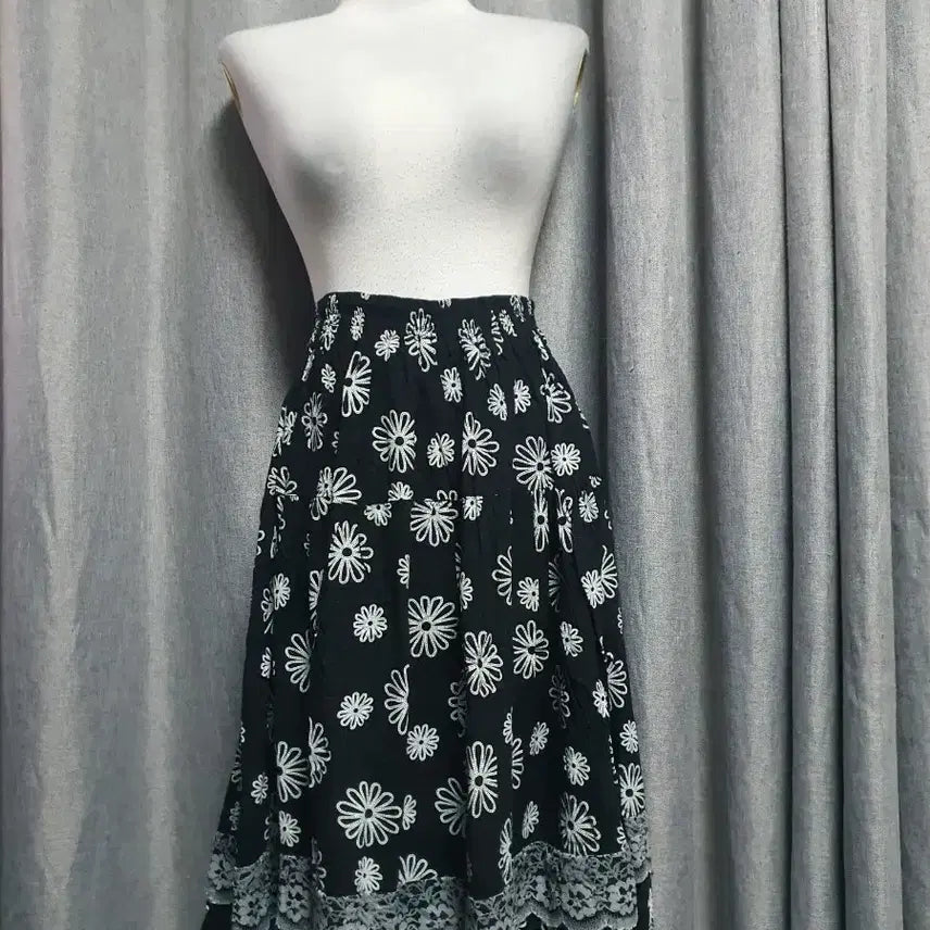 [BUNJANG] Floa Banding Long Skirt / 플로아 밴딩 롱스커트